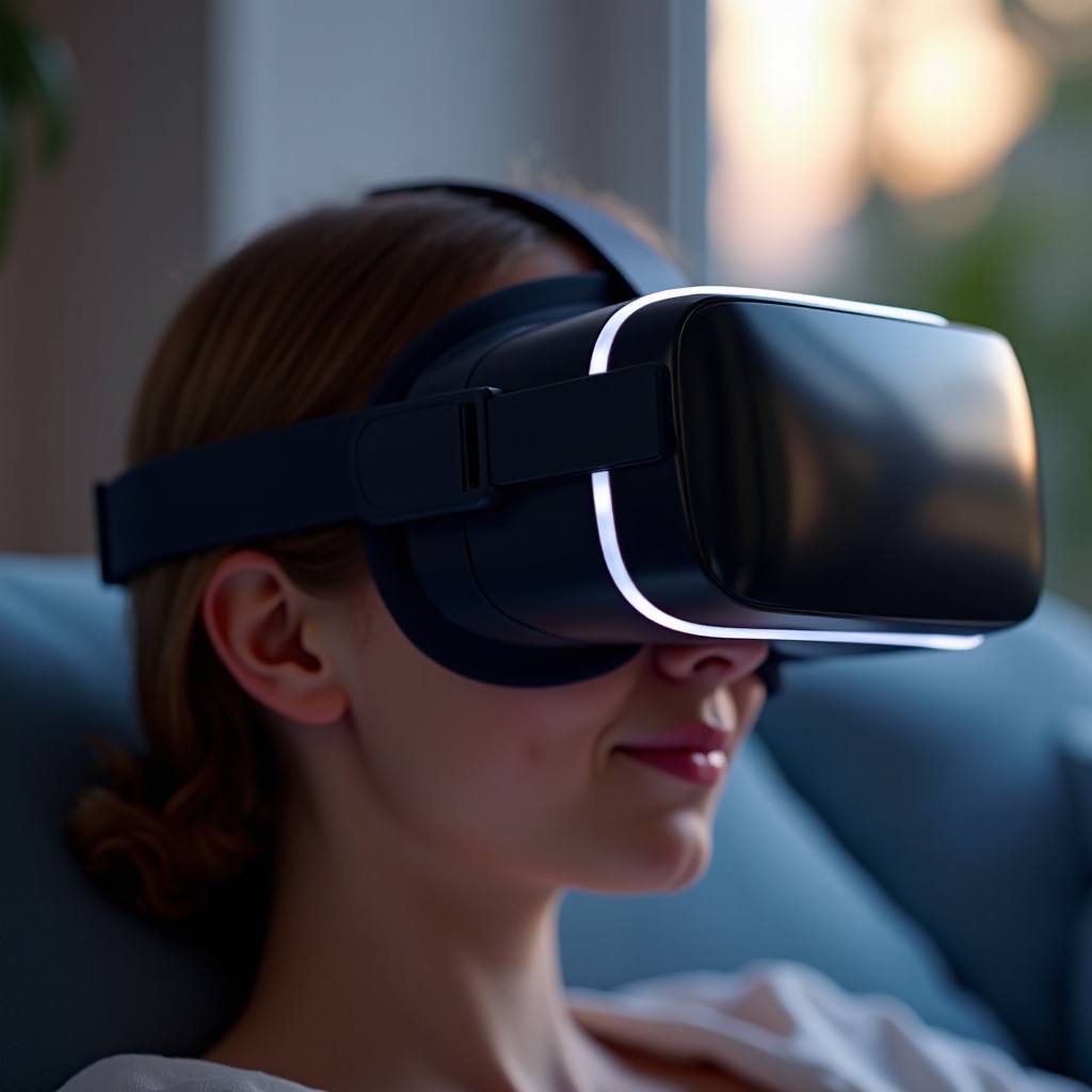 casque réalité virtuelle relaxation